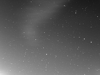 The Movement of North Star and Stars in Night Sky