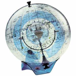 image of celestial globe that can be used in a classroom