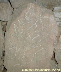 Fourknocks Face Stone